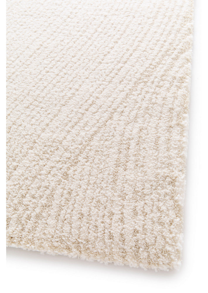 Scandinavian Shaggy Flow Natural Rug