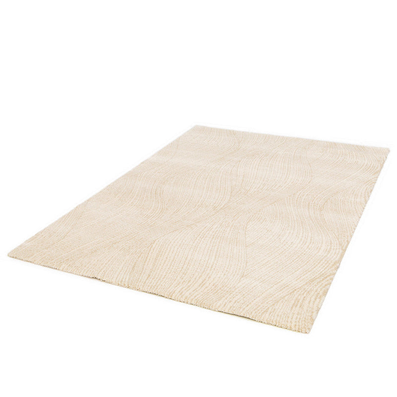 Scandinavian Shaggy Flow Natural Rug
