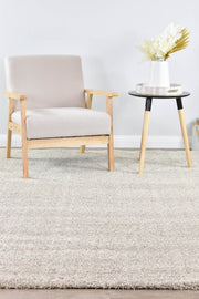 Lila Plain Latte Rug