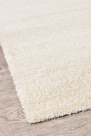 Lila Plain Cream Rug