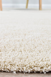 Lila Plain Cream Rug