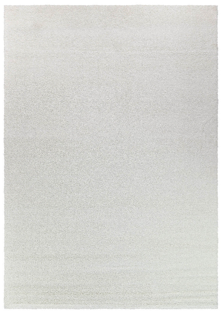 Lila Plain Snow White Rug
