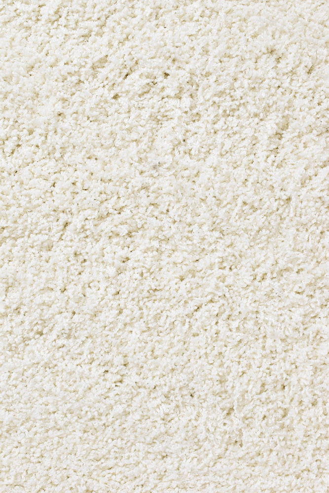 Lila Plain Snow White Rug