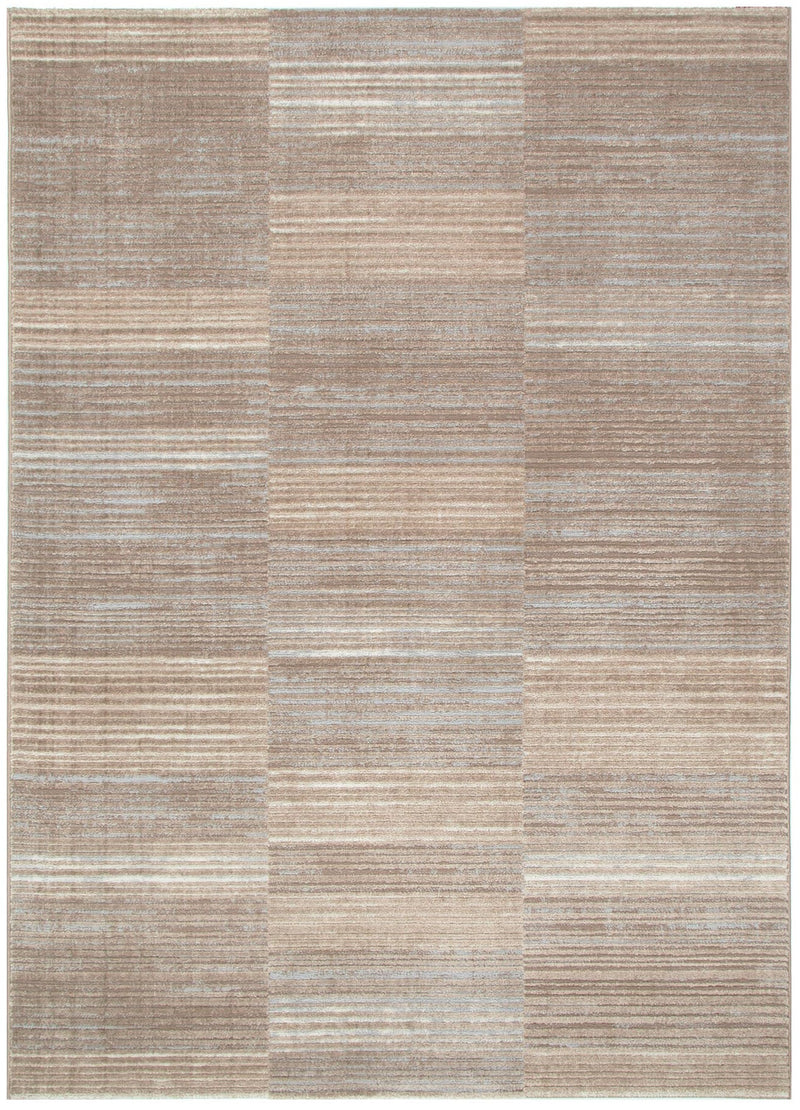 Mesa Bars Brown Grey Rug
