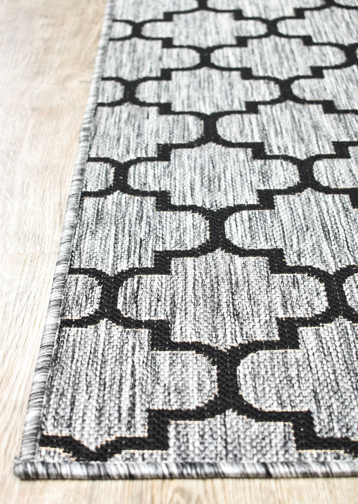 Long Island Trellise light Grey Rug