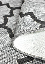 Long Island Trellise light Grey Rug