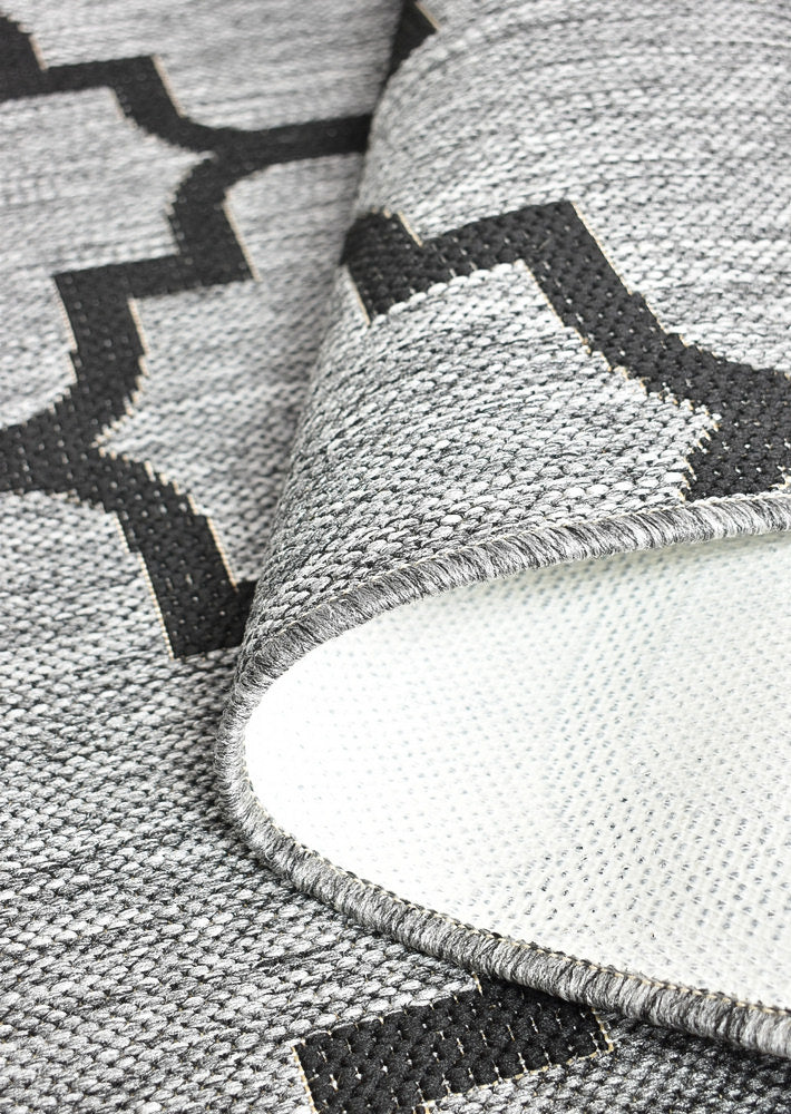 Long Island Trellise light Grey Rug