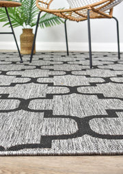 Long Island Trellise light Grey Rug
