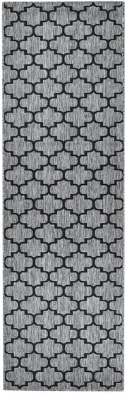 Long Island Versace light Grey Runner Rug