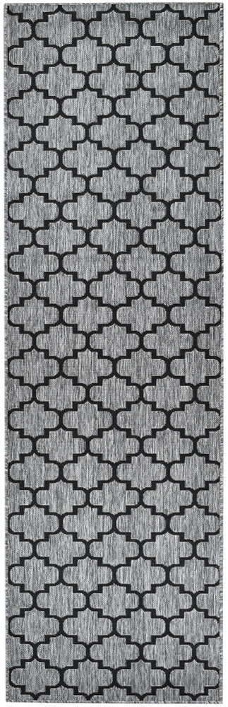 Long Island Versace light Grey Runner Rug