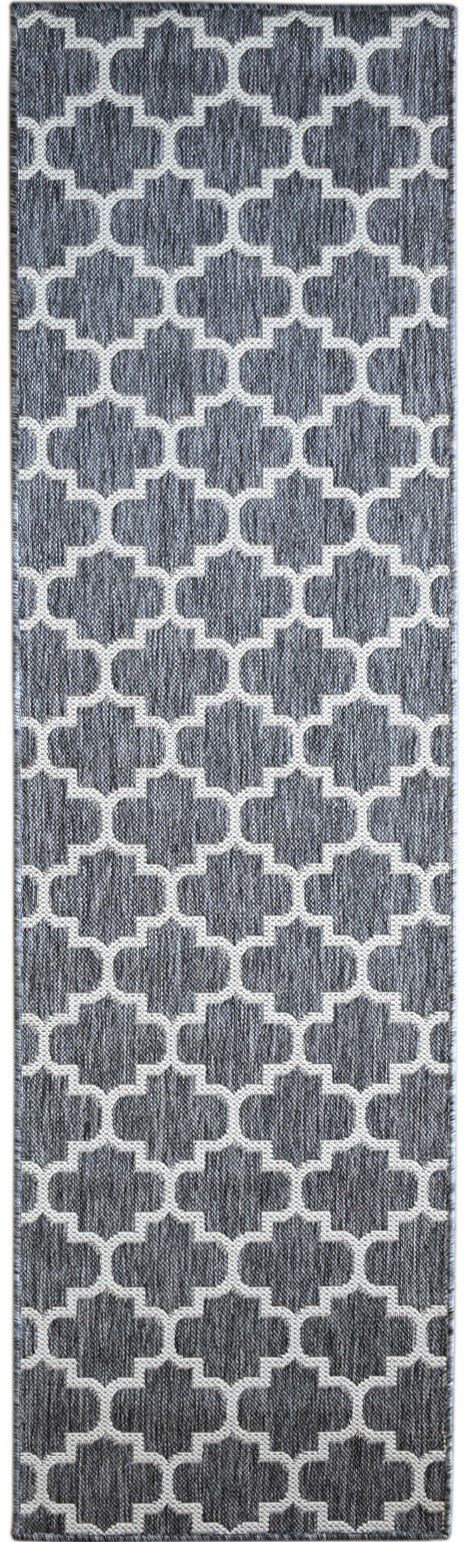 Long Island Trellis Light Grey beige Rug