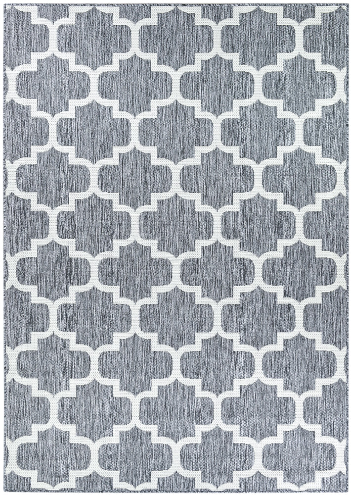 Long Island Trellis Light Grey beige Rug
