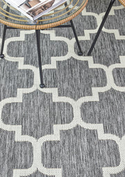 Long Island Trellis Light Grey beige Rug
