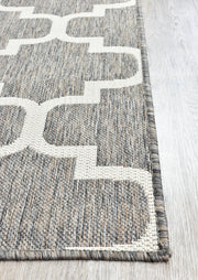 Long Island Trellis Beige Grey Rug