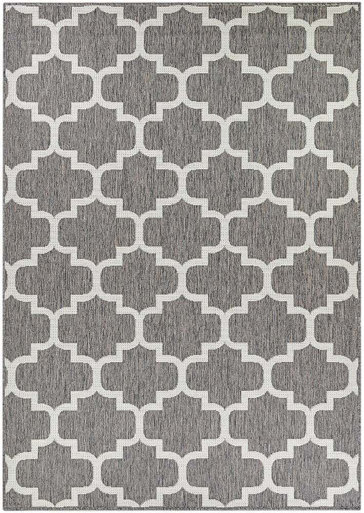 Long Island Trellis Beige Grey Rug