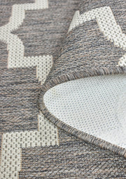 Long Island Trellis Beige Grey Rug