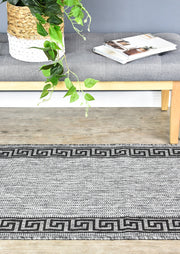 Long Island versace Grey Runner Rug