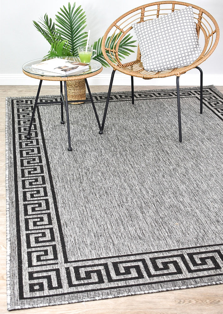 Long Island versace Grey Rug