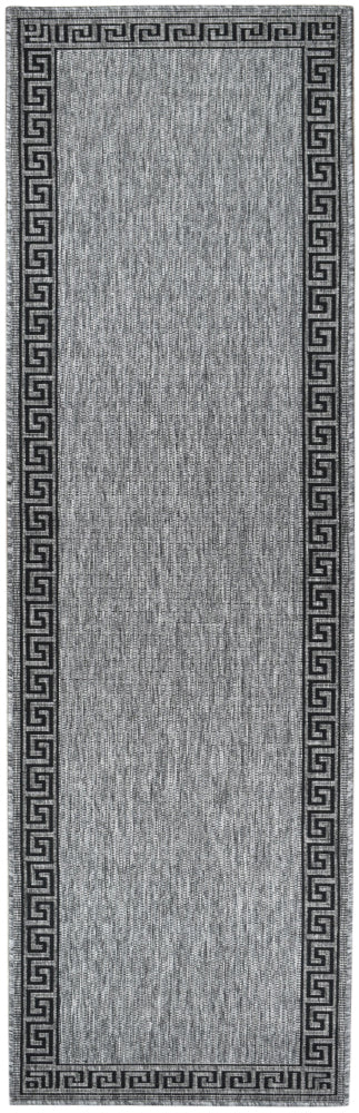 Long Island versace Grey Runner Rug
