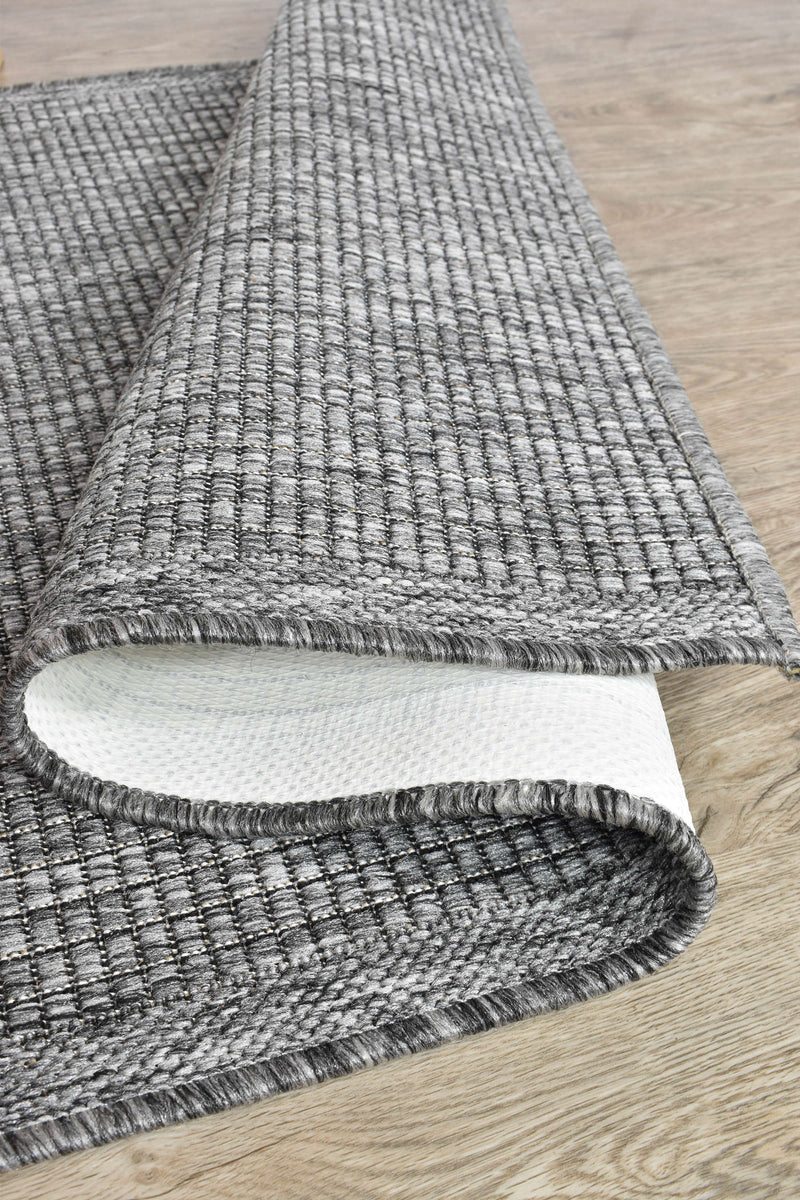 Long Island Plain Grey Runner Rug