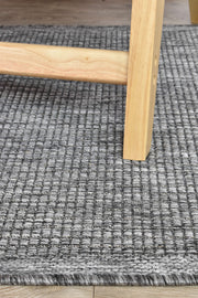 Long Island Plain Grey Runner Rug