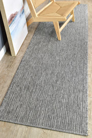 Long Island Plain Grey Runner Rug