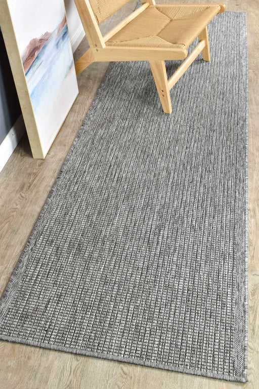 Long Island Plain Grey Runner Rug