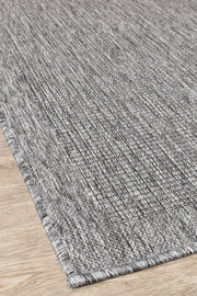 Long Island Plain Grey Runner Rug