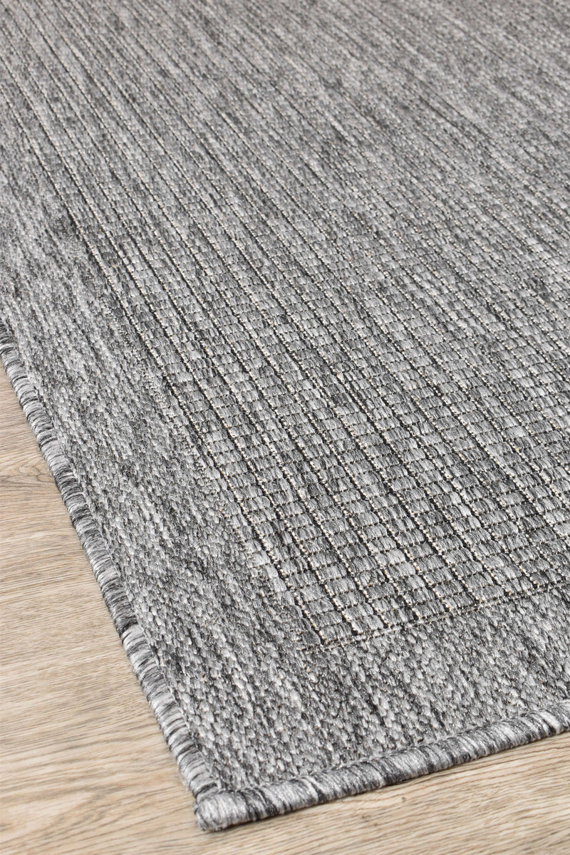 Long Island Plain Grey Runner Rug