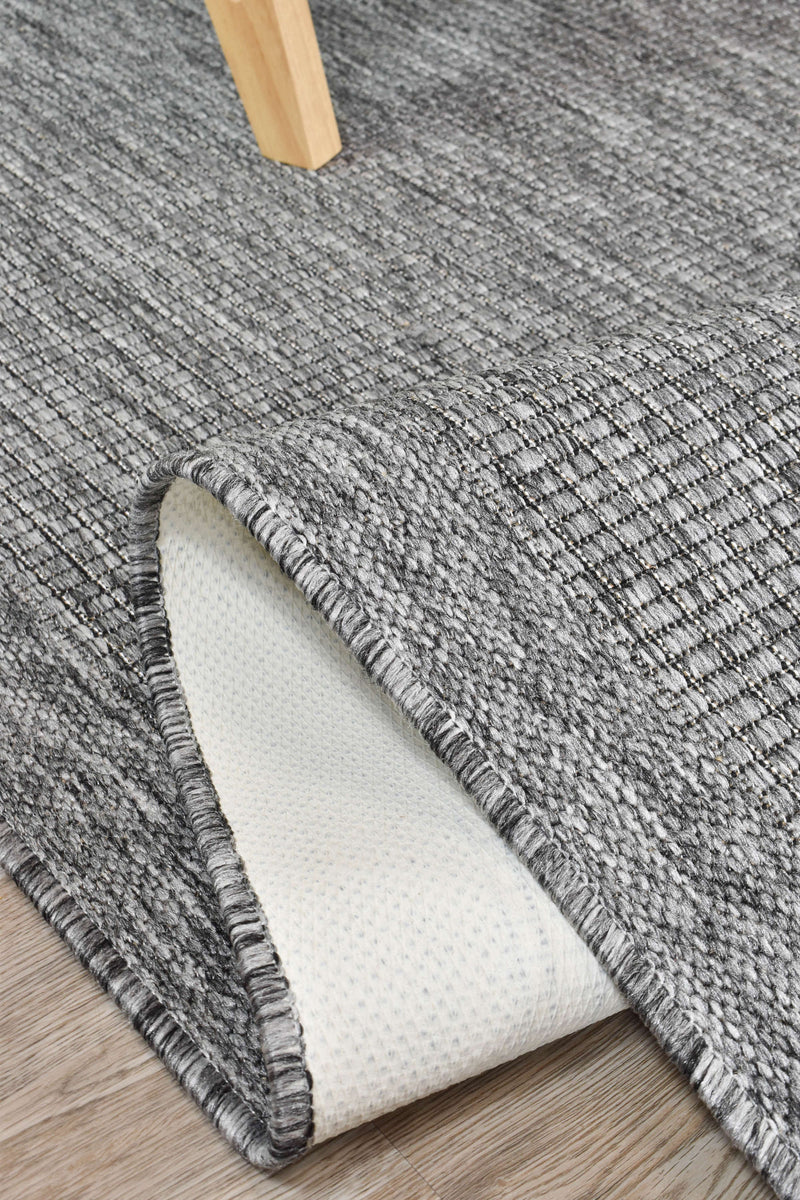 Long Island Plain Grey Runner Rug