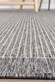 Long Island Plain Light Grey Runner Rug