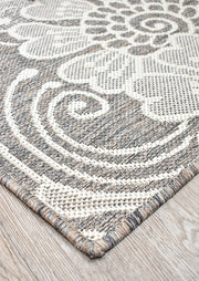 Long Island Tree Cream Beige Rug
