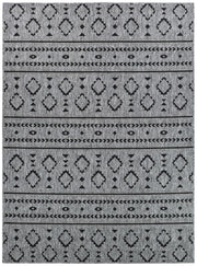Long Island Tribal Grey Rug