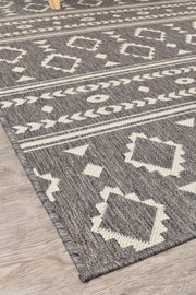 Long Island Tribal Brown Rug