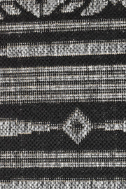 Long Island Tribal Point Black Rug