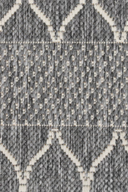 Long Island Trellise strip Grey Rug