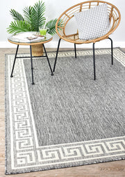 Long Island versace Light Grey Rug
