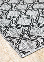 Long Island Treillage Grey Runner Rug