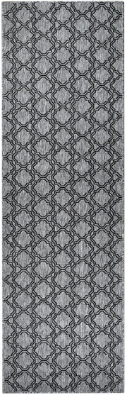 Long Island Treillage Grey Runner Rug