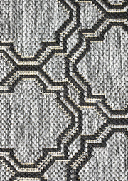 Long Island Treillage Grey Runner Rug