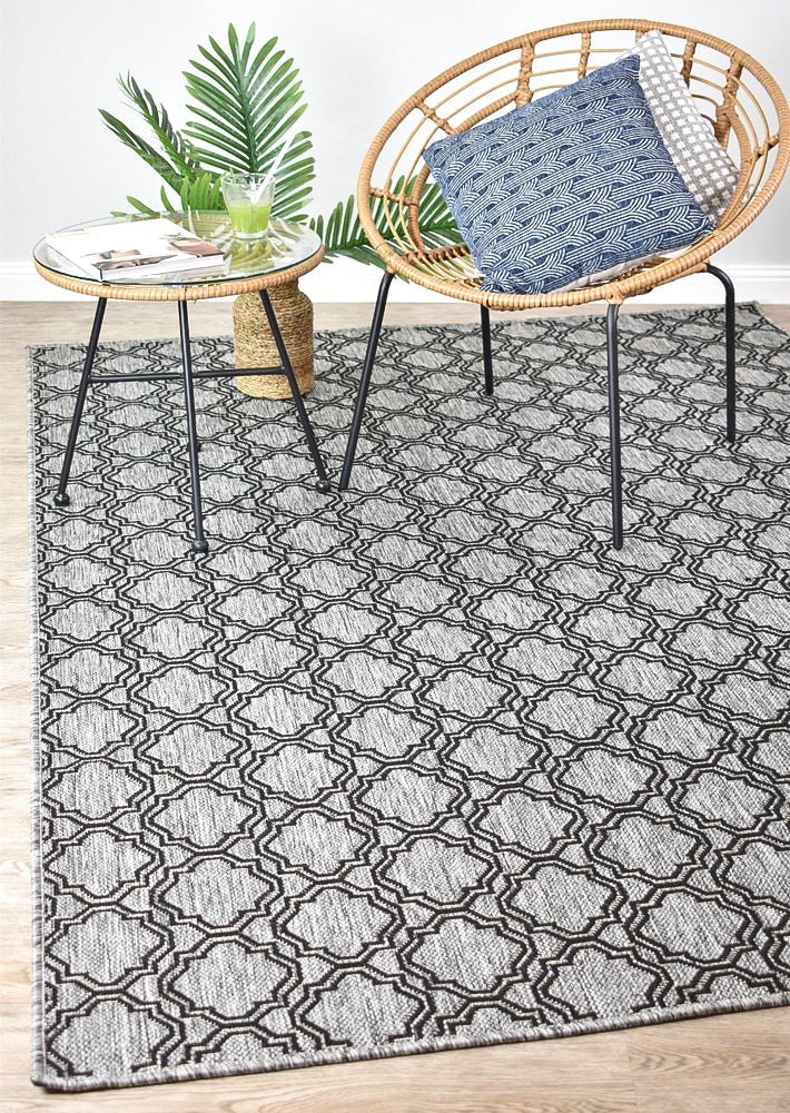 Long Island Treillage Grey Rug