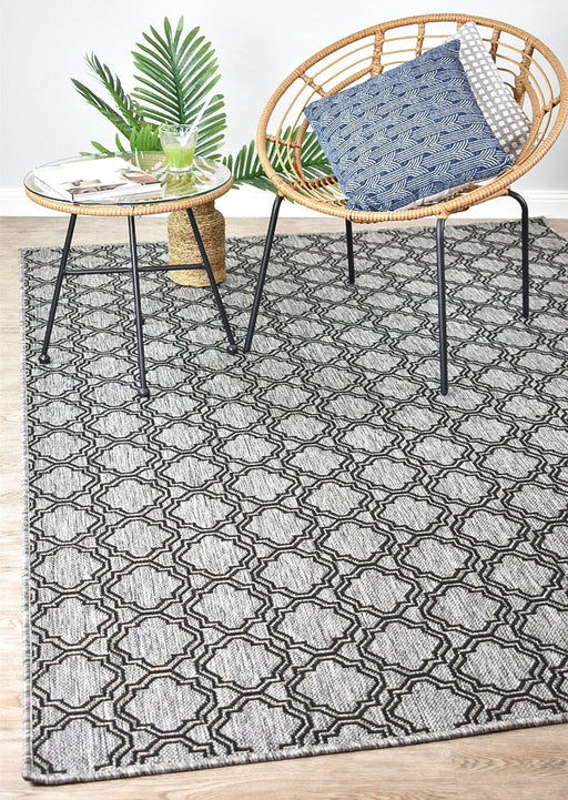 Long Island Treillage Grey Rug