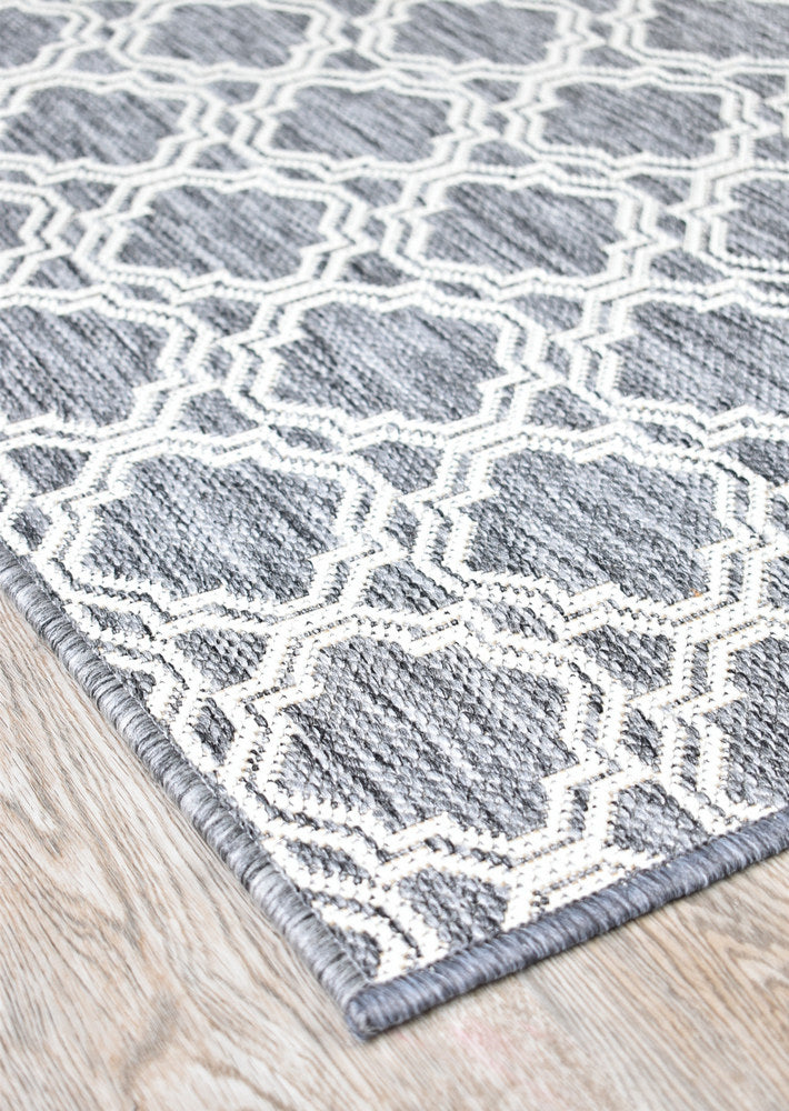 Long Island Trellis Tiny Light Grey Rug