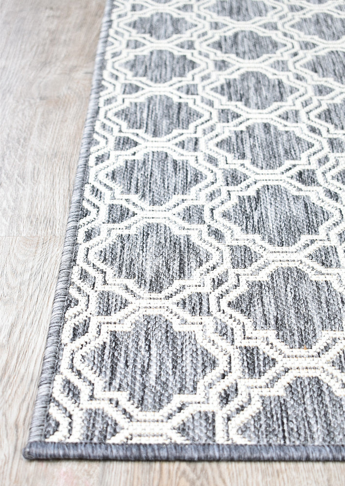 Long Island Trellis Tiny Light Grey Rug