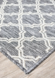 Long Island Trellis Tiny Light Grey Rug