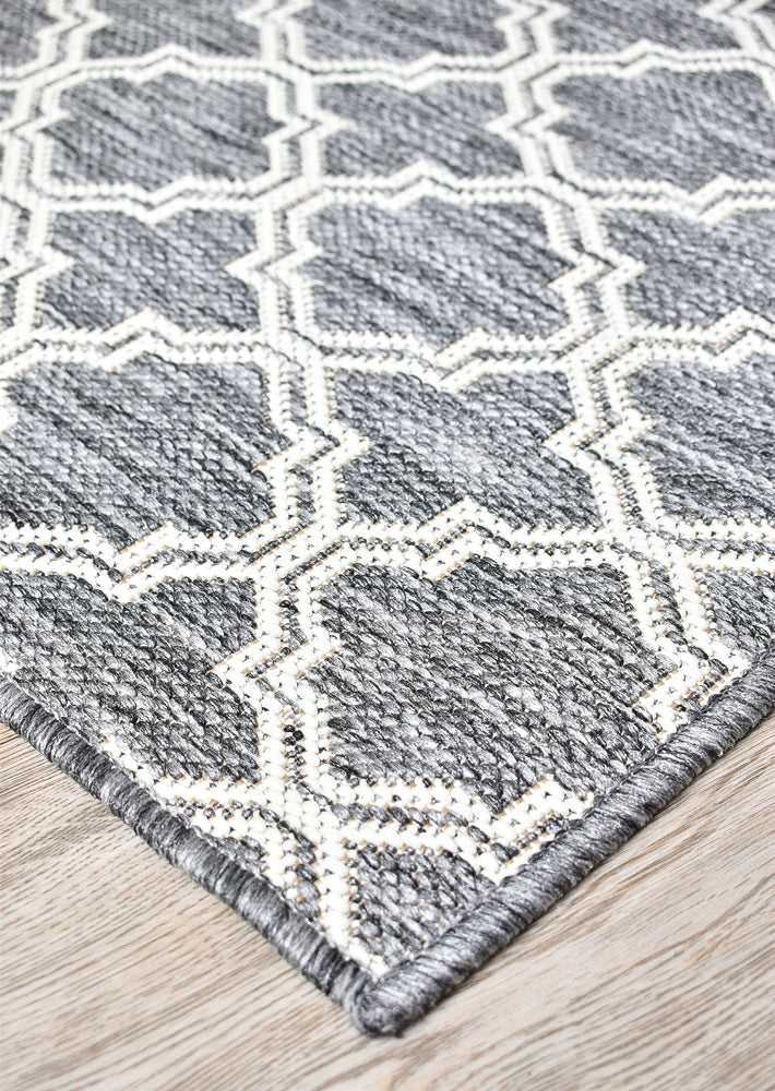Long Island Trellis Tiny Light Grey Rug