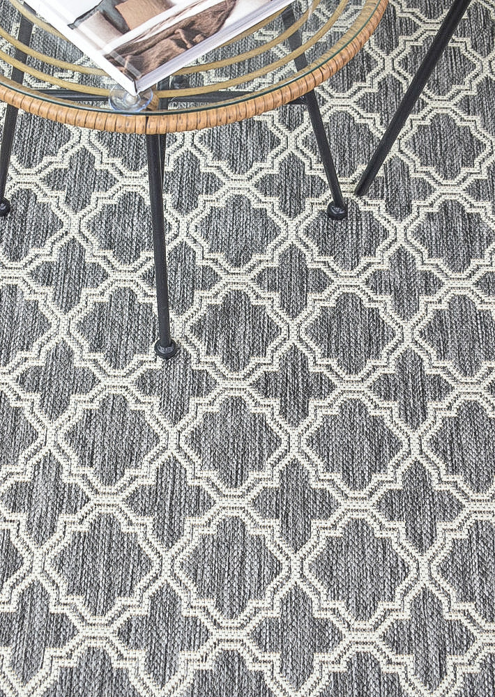 Long Island Trellis Tiny Light Grey Rug