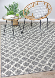 Long Island Trellis Tiny Light Grey Rug