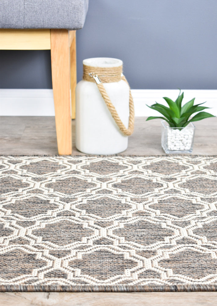 Long Island Treillage Beige Rug
