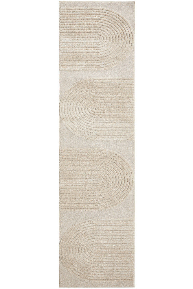 Brosa Friary Beige Runner Rug
